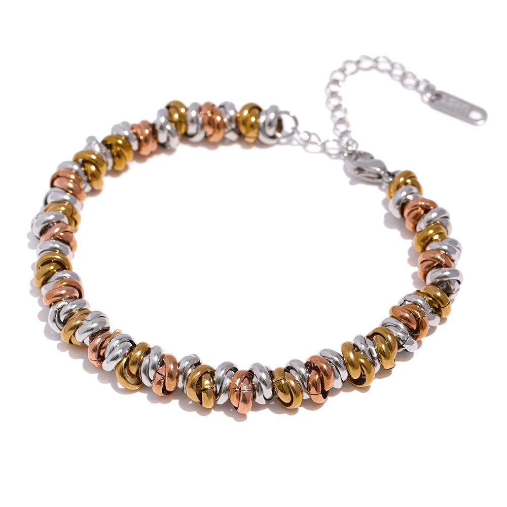 Pulseira Robusta Banhado em Ouro 18K
