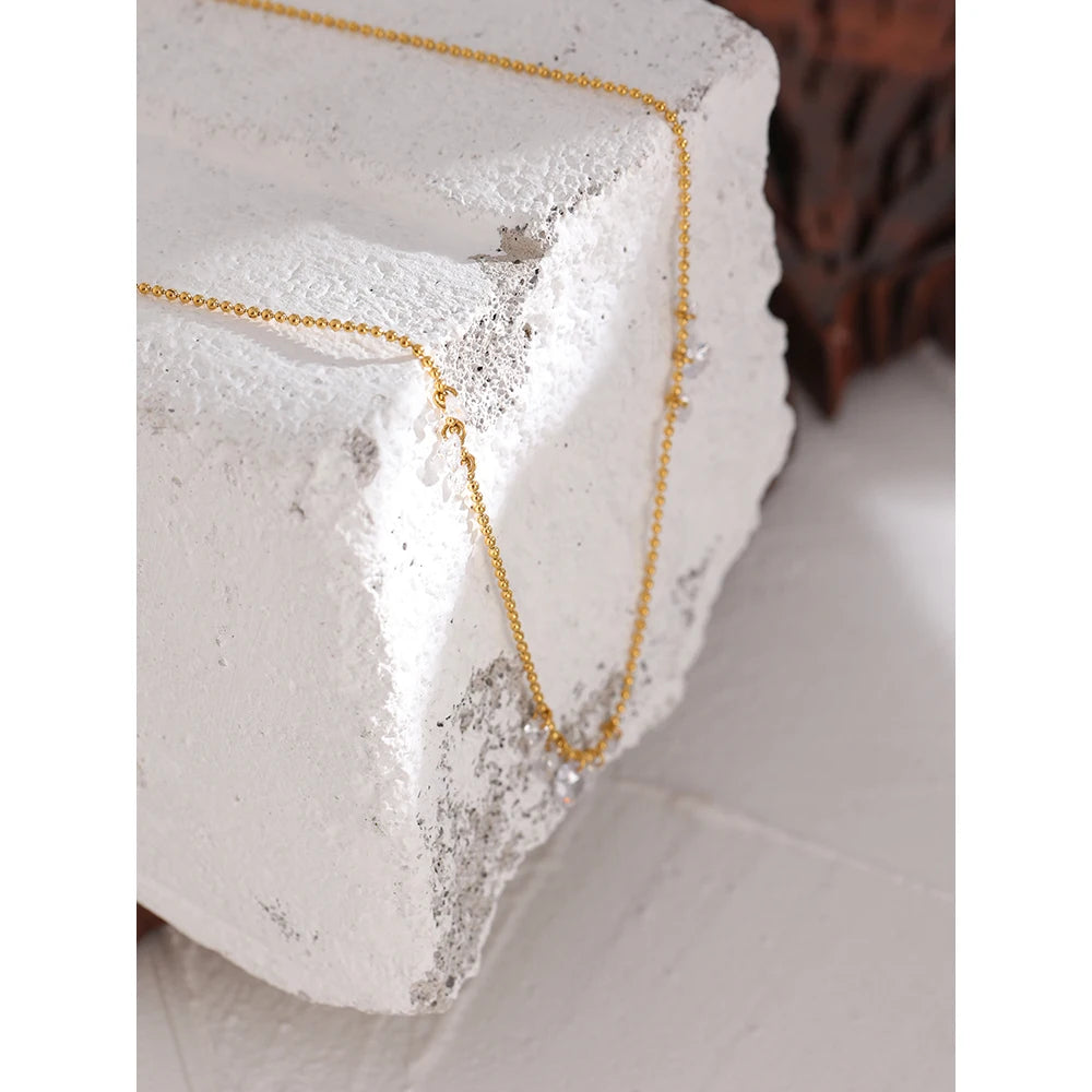 Colar Zuric Banhado em Ouro 18K