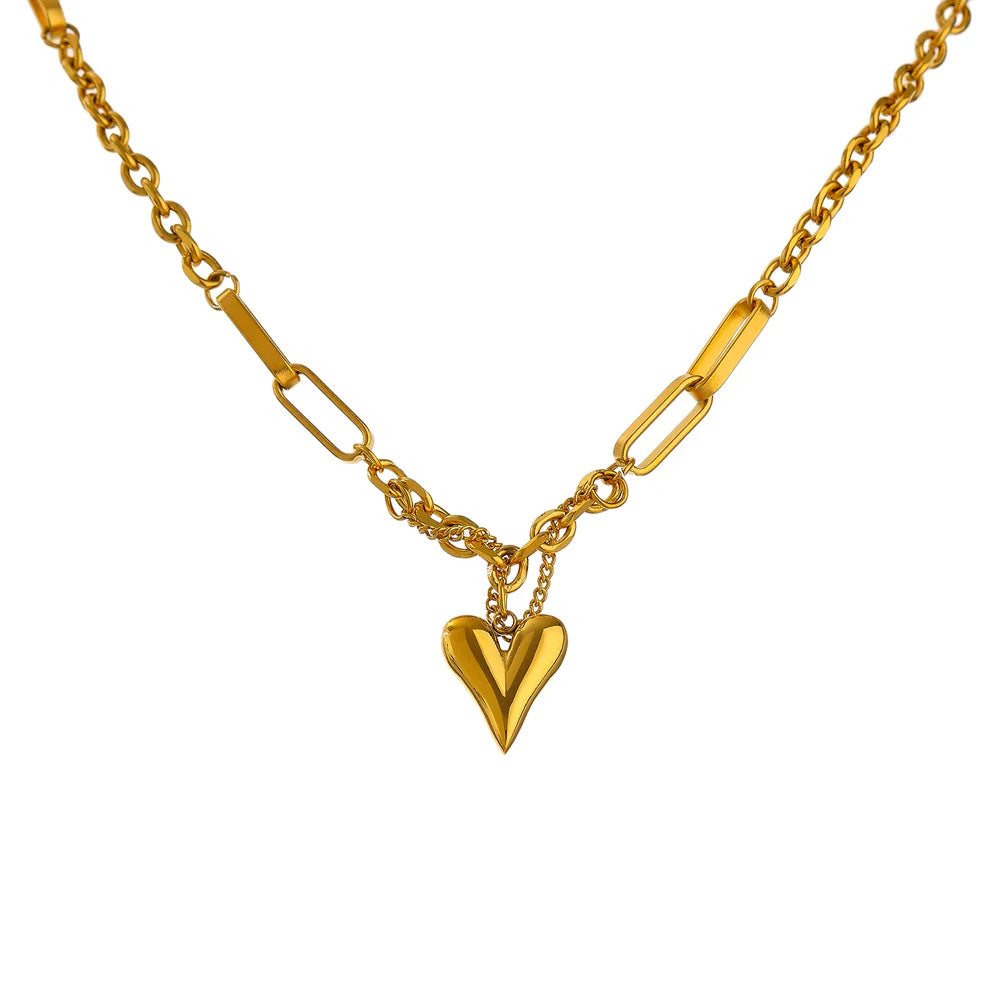 Colar Romantic Banhado em Ouro 18K