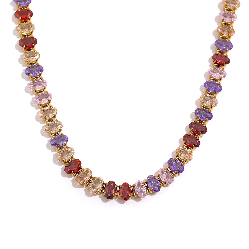 Colar Raviera Banhado em Ouro 18K