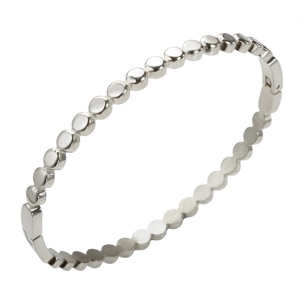 Bracelete Essência Minimalista Banhado em Ouro 18K