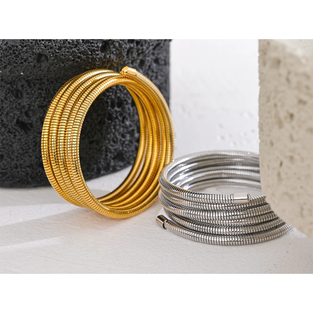 Pulseira Snack Banhado em Ouro 18K