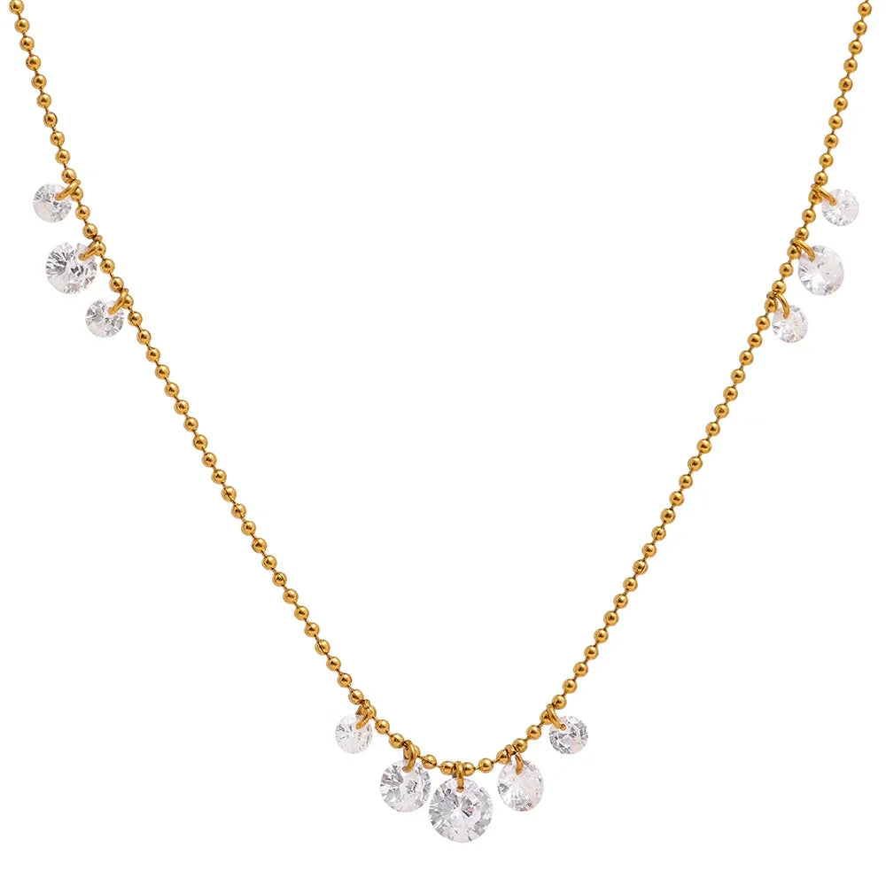 Colar Zuric Banhado em Ouro 18K