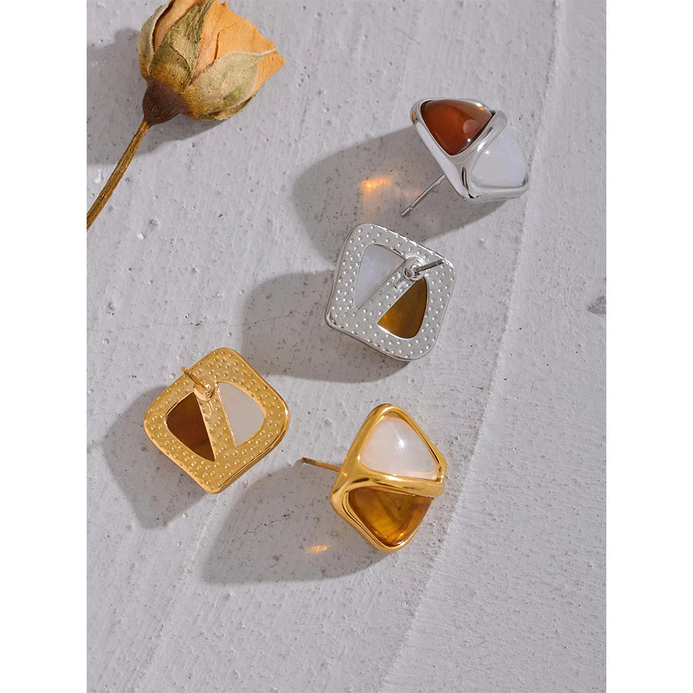 Brinco Caramel Banhado em Ouro 18K