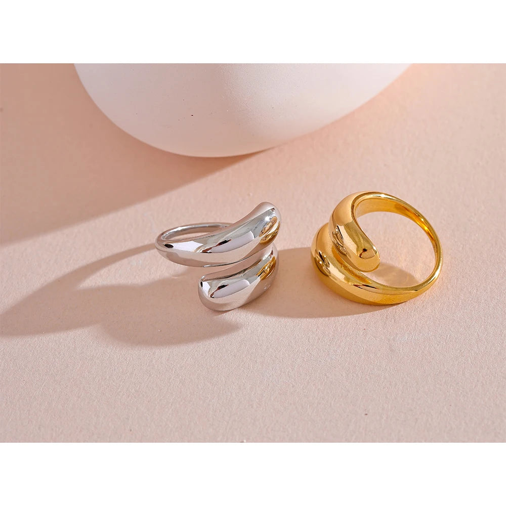 Anel Chic Banhado em Ouro 18K