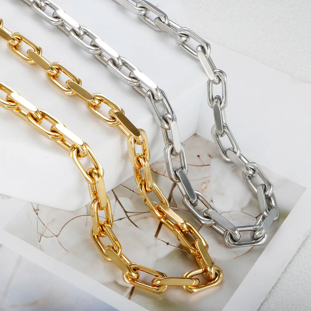 Colar Feito a Mão Banhado em Ouro 18K
