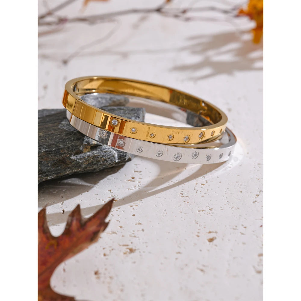 Bracelete Golden Pulse Banhado em Ouro 18K