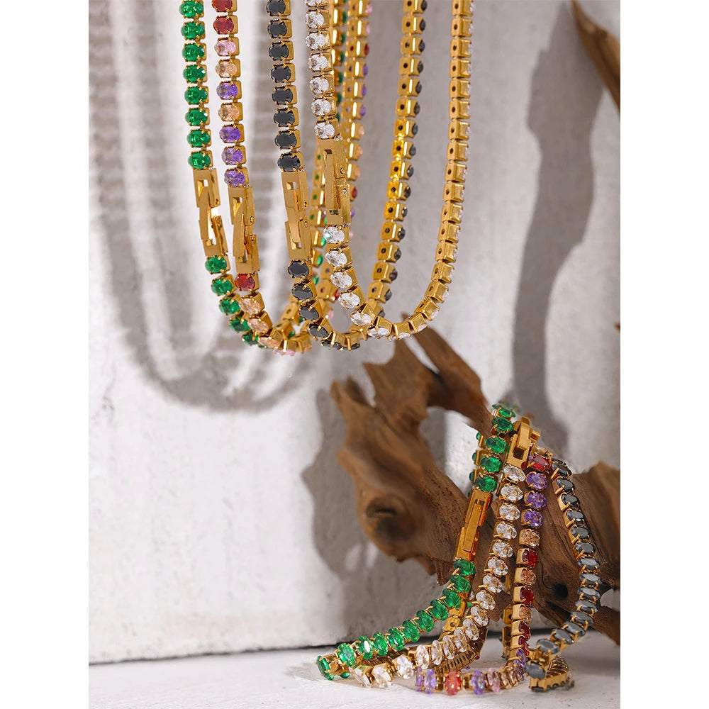 Colar Raviera Banhado em Ouro 18K