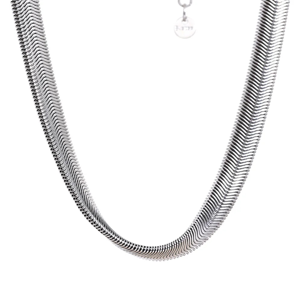 Colar Cobra Banhado em Ouro 18K