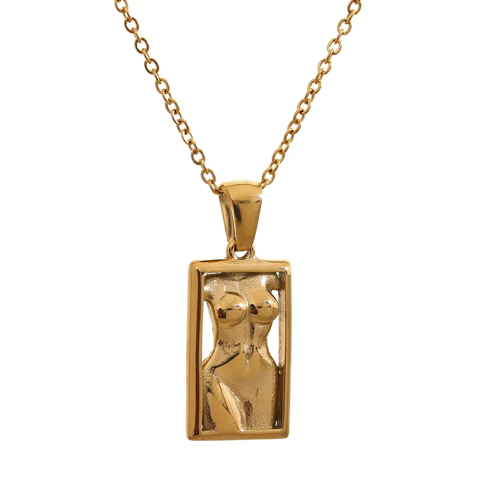 Colar Corpo Banhado em Ouro 18K
