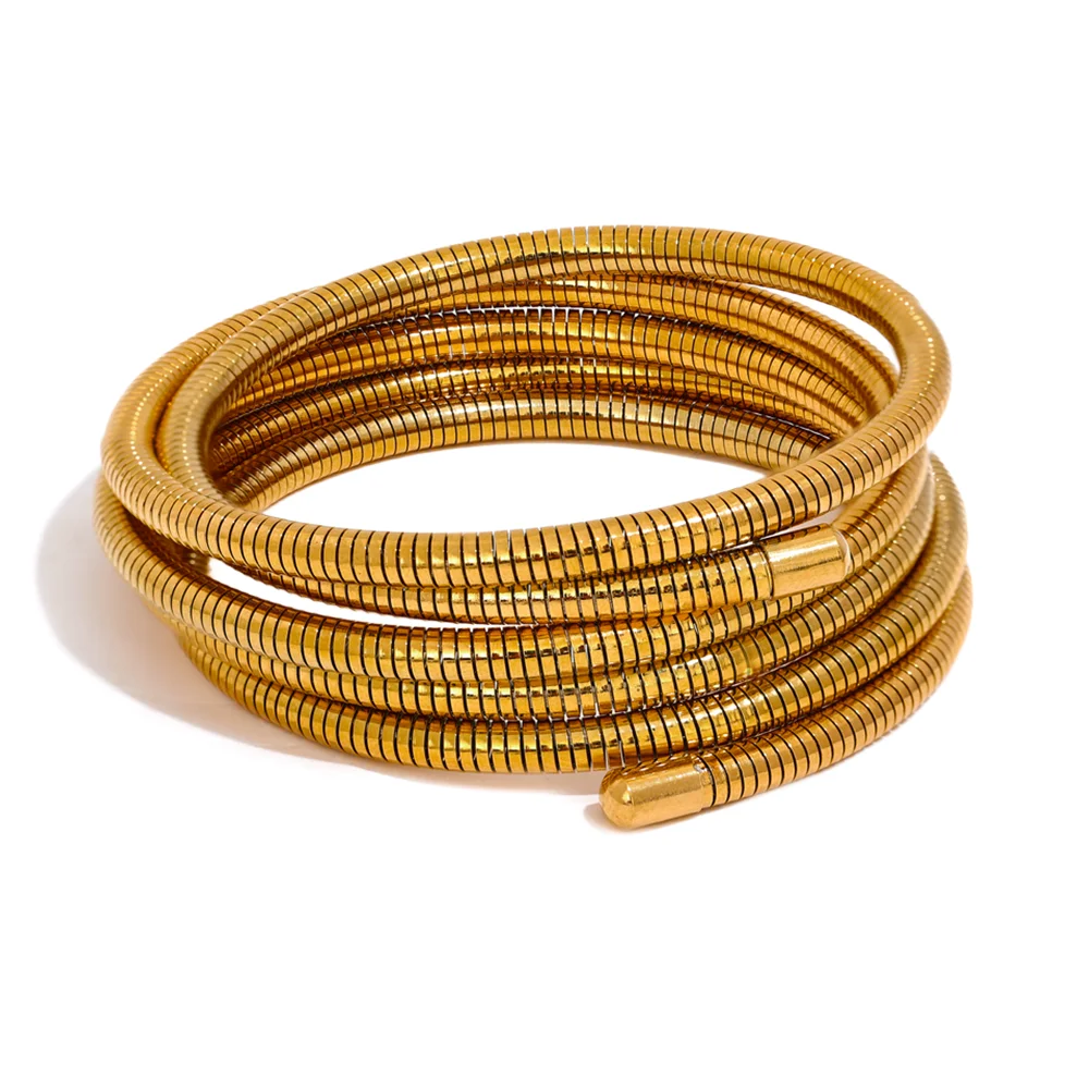 Pulseira Snack Banhado em Ouro 18K