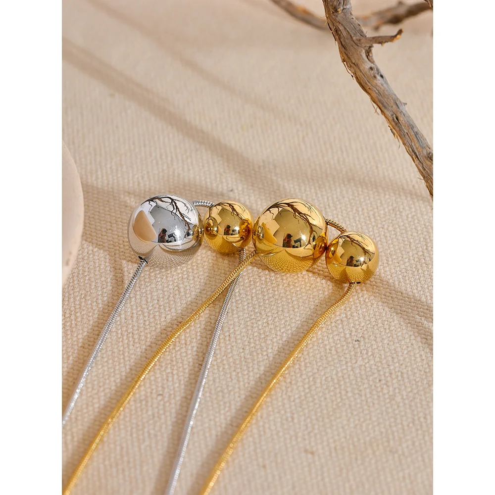 Colar Balls Banhado em Ouro 18K