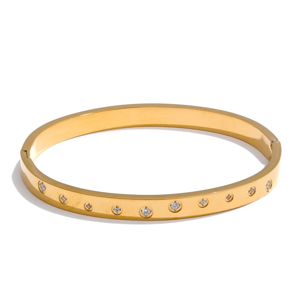 Bracelete Golden Pulse Banhado em Ouro 18K