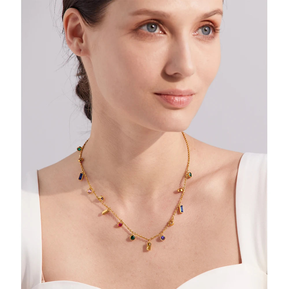 Colar Luxury Banhado em Ouro 18K