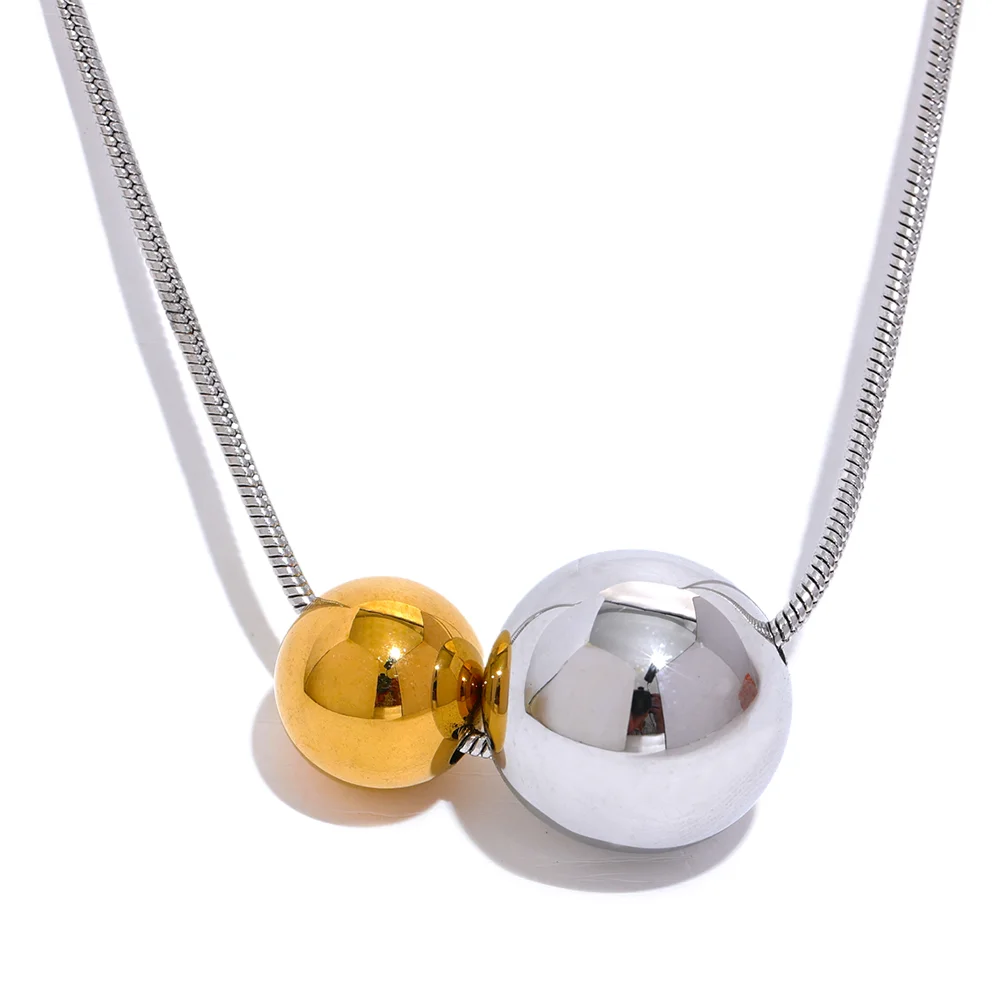 Colar Balls Banhado em Ouro 18K
